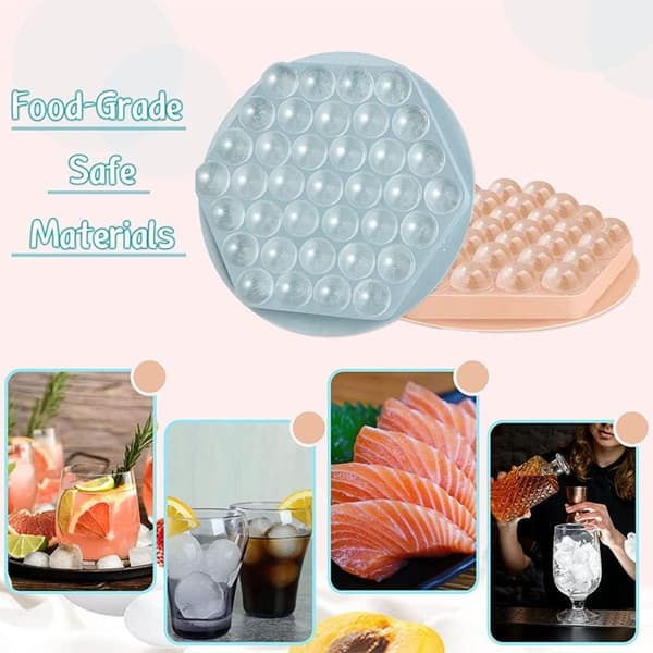 Hockey Ice Making Form Ice Cube Maker Form BLÅ Blue