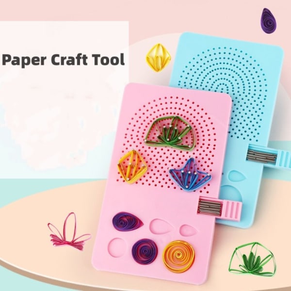 Paper Craft Tool Paper Quilling Board PINK pink