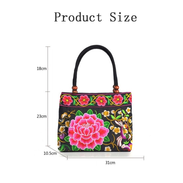 Broderede tasker Bucket Bag 06 06 06