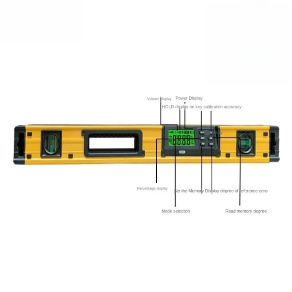 Horisontell linjal Digital display linjal Elektronisk linjal