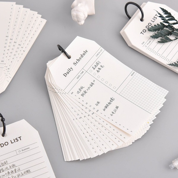 To Do List Notesblok Memo Note Daglig opgaveplanlægning