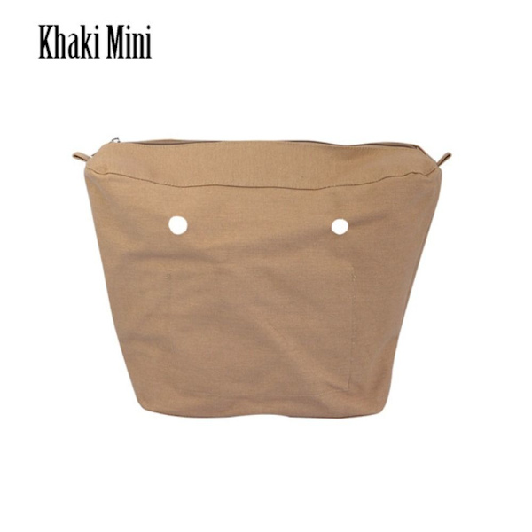 Infoga innerväska Foder Infoga väska KHAKI MINI MINI Khaki Mini-Mini