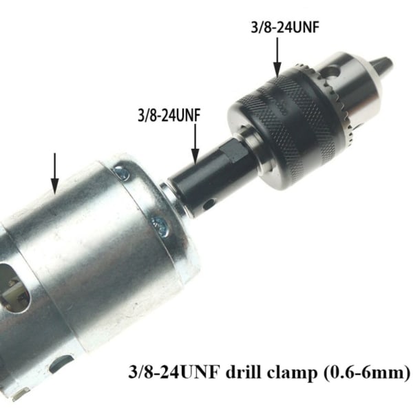 Motorakselkoblingskoblingsmuffe UNF 0,6-6MM UNF 0.6-6MM