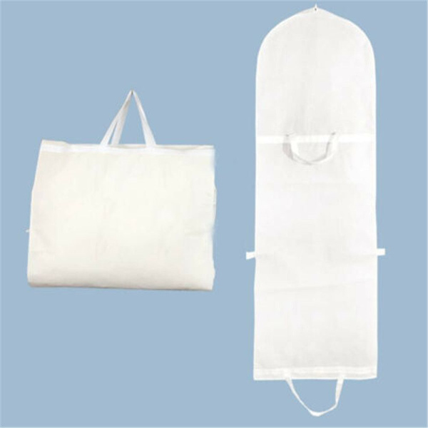 Klesdeksel for brudekjole - Oppbevaringspose white
