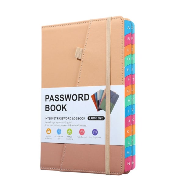 A5 Password Book Password Keeper Book 04 04 04