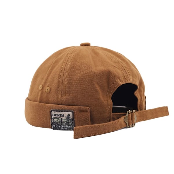 Mænd Docker Cap Retro Dome Melon CAMEL Camel