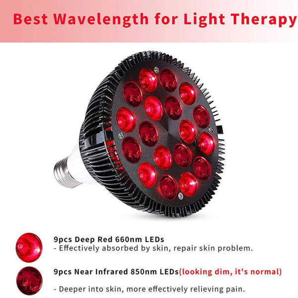 Terapi lys infrarød terapi LED pærer