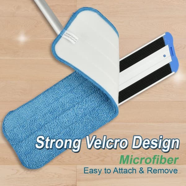 3 stk Microfiber erstatningsmoppepuder Genanvendelige moppehoveder til