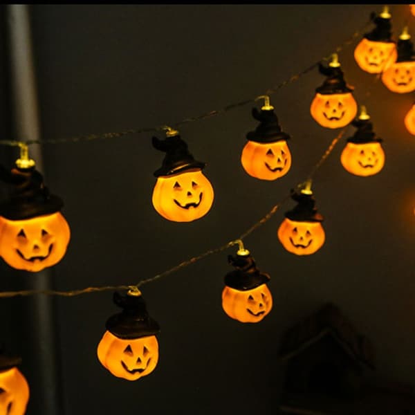 Halloween LED String Light Pumpa Light STIL 1 STIL 1 Style 1