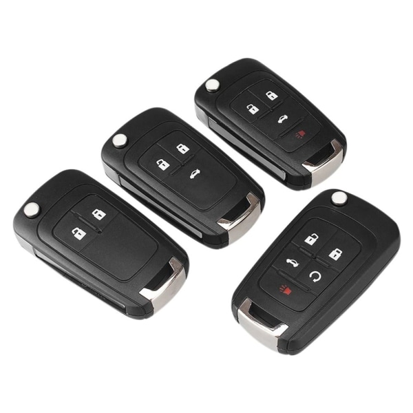 Fjernnøglekasse Bilnøgleskal 2 KNAPPER 2 KNAPPER 2 Buttons