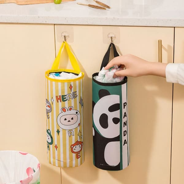 Diverse Oppbevaringspose Søppelpose Organizer GUL GUL Yellow