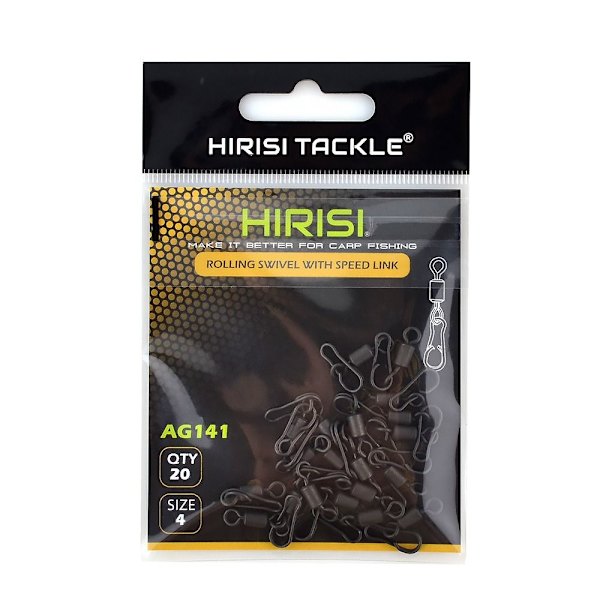 40stk fiskeswivel med trykknapper Fishing Snap Connector fiske
