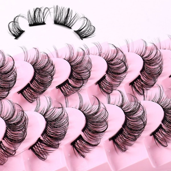 10 par klyngevipper ligner extensions DIY10-3 DIY10-3 DIY10-3