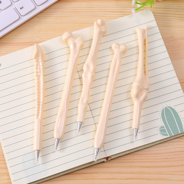 5/6 STK Kulepenn Gel Pen SORT BLEKK-6 STK SVART BLEKK-6 STK Black Ink-6PCS