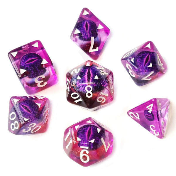 Dragon Eye Dice Longan Dice PURPLE Purple