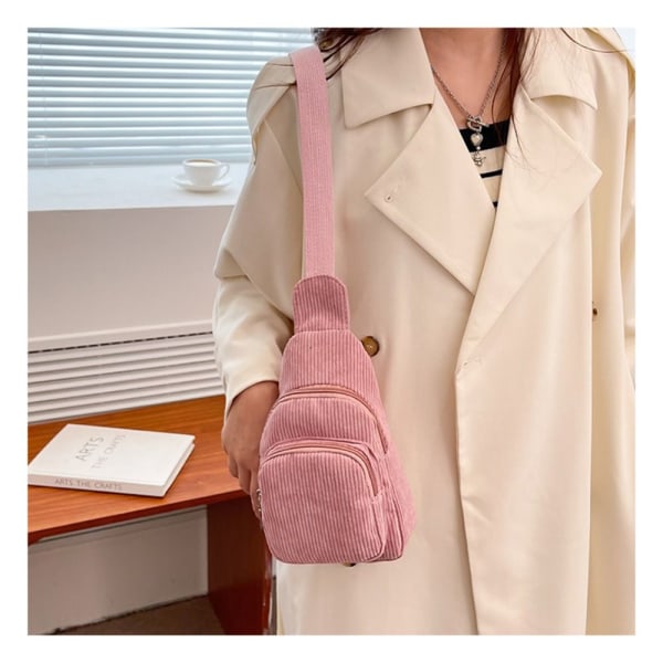 Rintalaukku Crossbody Sling Laukut PINK Pink