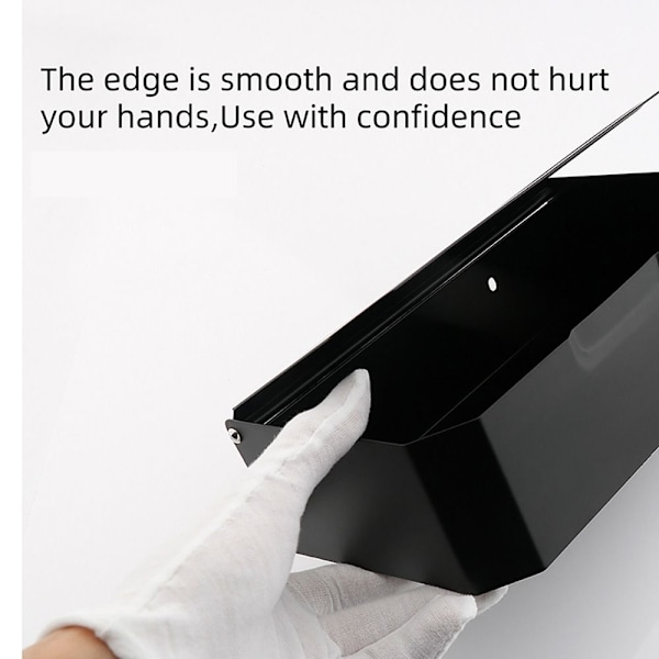 Tissue Box Bad Toalett Tissue Holder SORT C C BLACK C-C