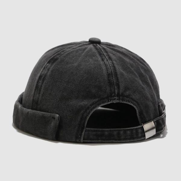 Brimless Docker Cap Skullcap Hatut GRAY grey