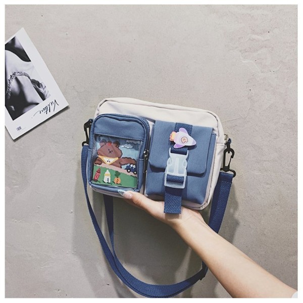 Kawaii Bag Girls Student pieni kangaskassi C C C