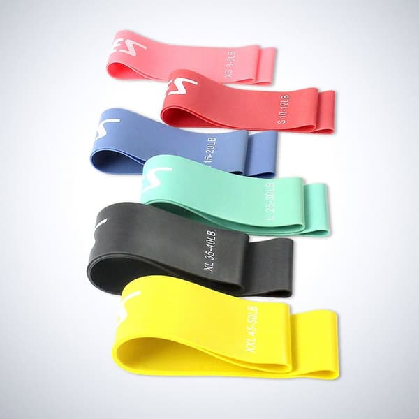Modstandsbånd Elastikbånd Fitness Elastik 6pcs