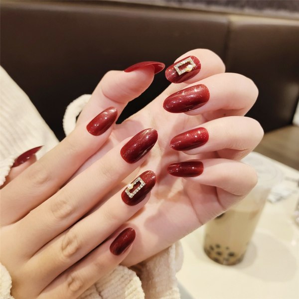 Almond Fake Nails Tekokynnet F98 F98 F98