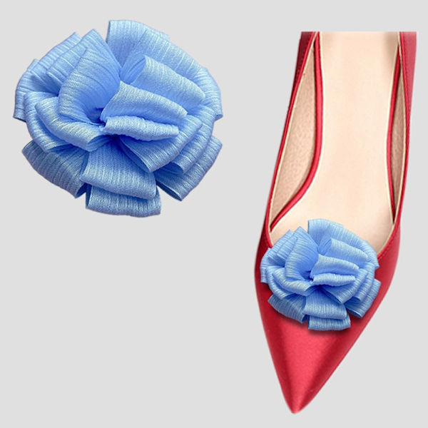 2kpl Shoe Clip Charm solki SININEN blue