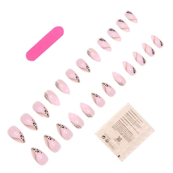 False Nails Long Almond 1 1 1