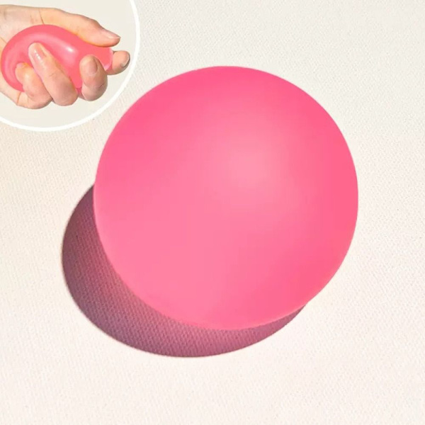Maltos dekompressionsboll Klämbollar ROSA Pink