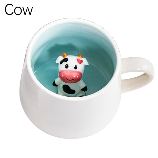 Kaffe Mugg Mjölktekopp COW COW Cow