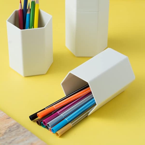 4 Pack Pencil Cup -kynäpidikkeiden organizer
