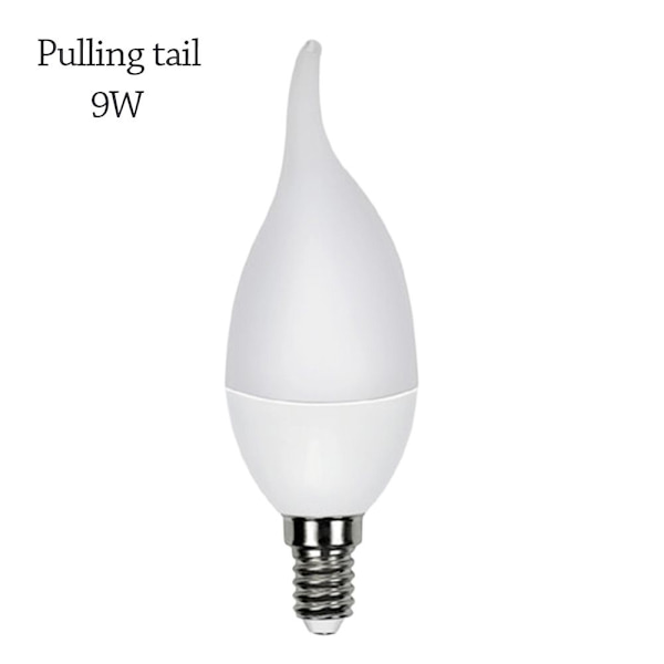 Led stearinlys Pærer Energisparelampe 9WPULLING TAIL PULLING TAIL 9WPulling tail