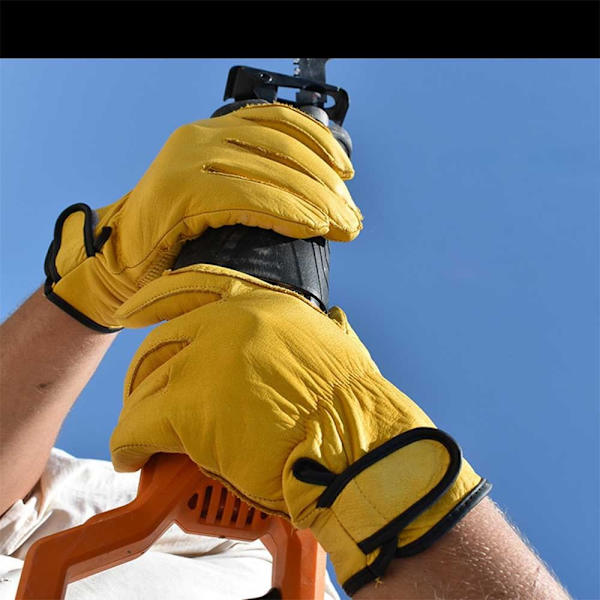 Arbejdshandsker Svejsebeskyttelseshandsker GUL M Yellow M