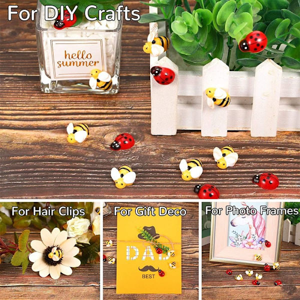 Resin Charm Mini Resin Charm Resin Bees