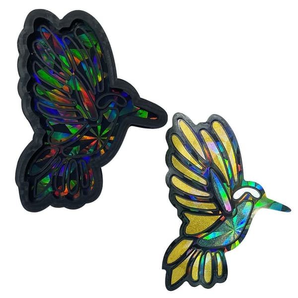 Hummingbird Silikonform Kryssformer BLÅ Blue