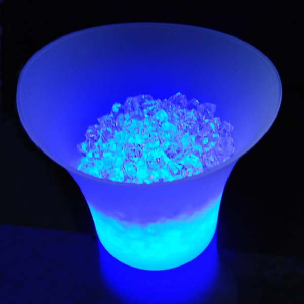 LED Isbøtte Bordlampe HVIT white