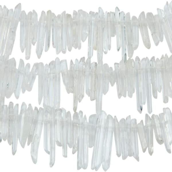 Natural Rock Quartz White Crystal Points Quartz polerede sticks