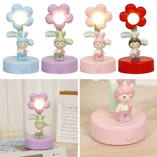 Nattlys Skrivebordslampe BLÅ blue