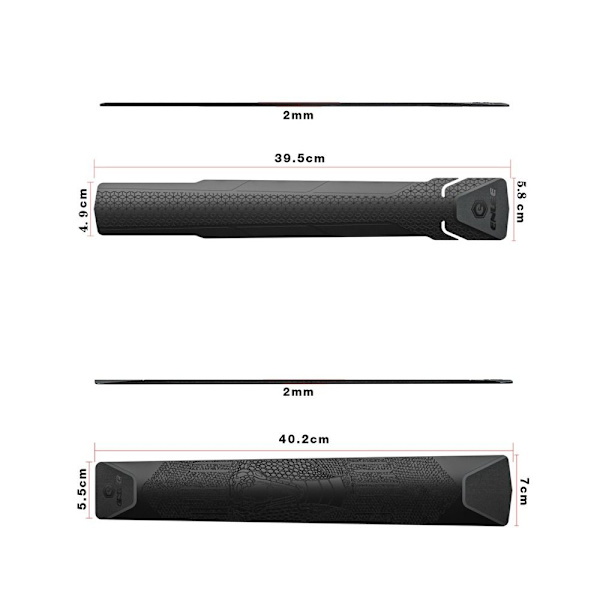 Pyörän runkotarra Polkupyörän cover MUSTA STYLE 1 STYLE 1 black Style 1-Style 1