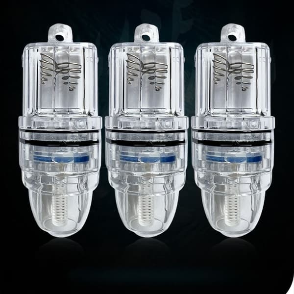 LED Fish Attractive Indicator Lure Bait GUL yellow