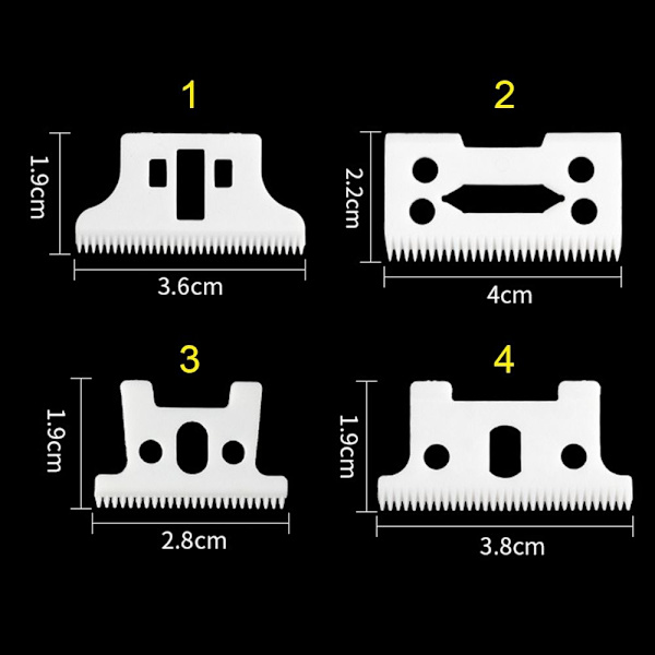 Clipper Blade Magic Clip 4 4 4