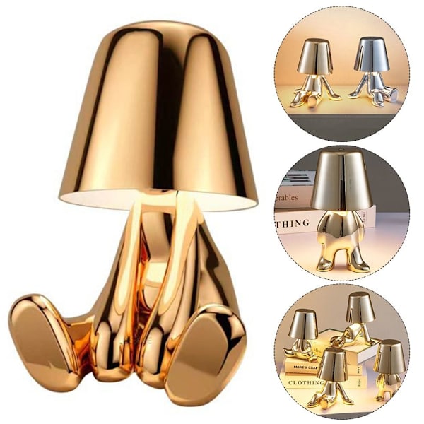 Bordlampe Golden Man 8049 8049 8049