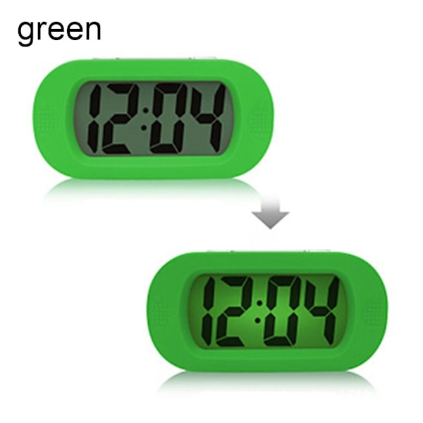 Alarm Snooze Clock Elektronisk ur GRØN green