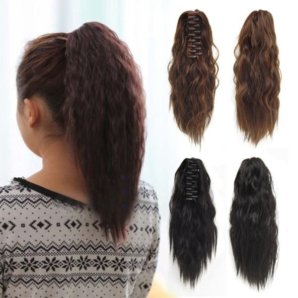 Peruukki Hairpiece Wavy Curly RUSKEA brown