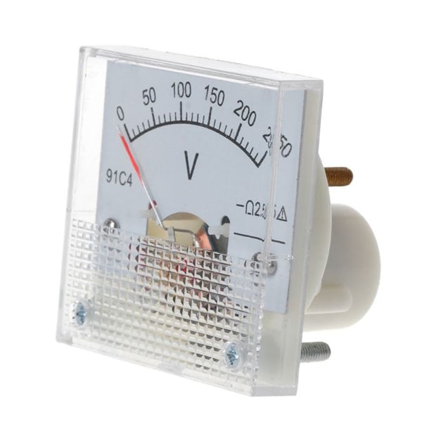DC voltmeter Analog panelmätare 0-30V 0-30V 0-30V