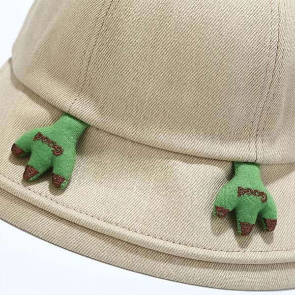 Sød Hat Frog Bucket Hat BEIGE Beige