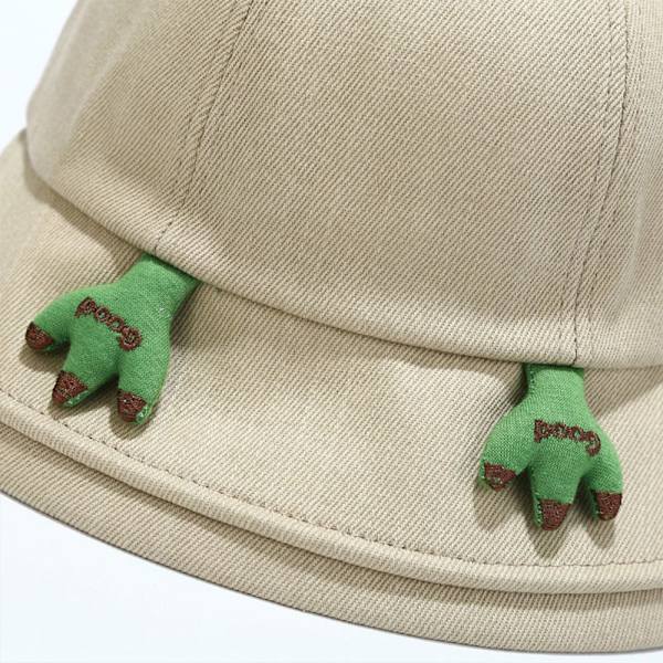 Søt lue Frog bøttehatt KHAKI Khaki