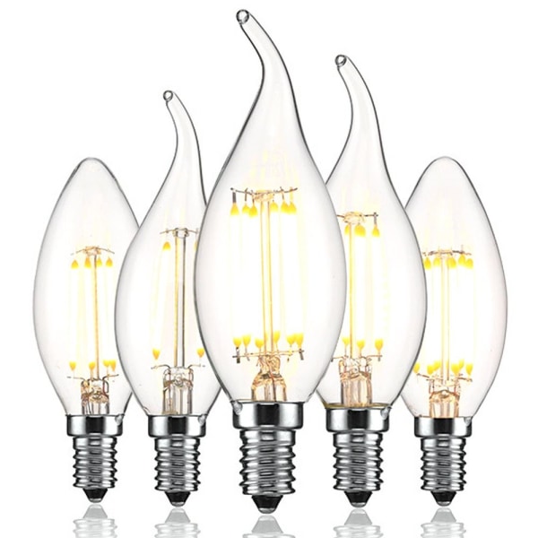 LED lyspære Vintage Bulb 6W PULLED TAIL E14 6W PULLED TAIL 6W Pulled tail E14