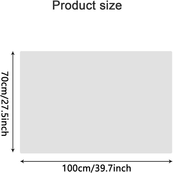 Sofffilt Fleece Täcke VIT White