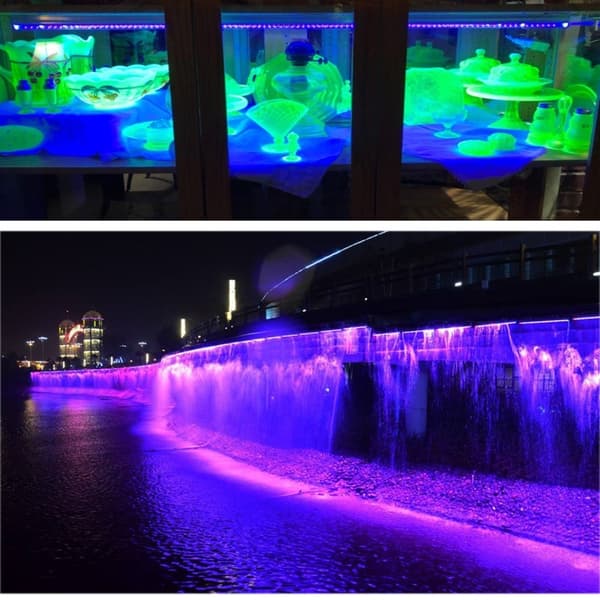 LED UV Stripe LILLA 2 STK 2 STK Purple 2Pcs-2Pcs