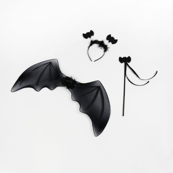 Bat Wings Sætter Halloween Cosplay Kostume 2 2 2